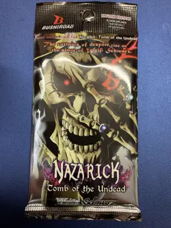 1x New Weiss Schwarz English Nazarick Tomb OverLord Booster Pack TCG Cards CCG - Image 1
