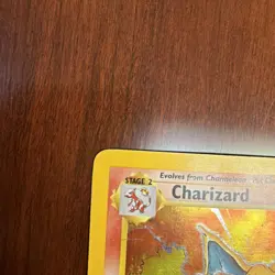 Pokemon TCG Charizard 1999 Holo Rare Card 4/102 Base Set Unlimited HP Heavy Play - Image 4
