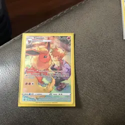 Pokemon Card- Flareon SWSH09: Brilliant Stars Trainer Gallery #TG01/TG30 - Image 1