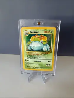 Pokemon TCG Venusaur Base Set Holo Unlimited Rare Card 15/102 1999 - Image 4
