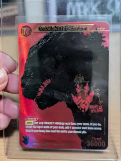 Shin Godzilla Signed Godzilla Card Game, EBP02-007+++ SSSP, NM - Image 1