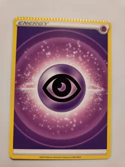 CRIMP ERROR Pokemon Psychic Energy 2022 card - Image 1