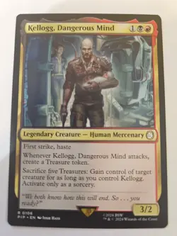 MTG - Universes Beyond: Fallout - Kellogg, Dangerous Mind - NM - NF - Image 1