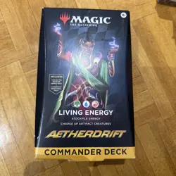 MtG - Aetherdrift Commander Deck - Living Energy NEW/SEALED - Image 1