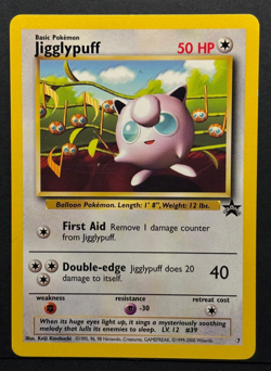 Pokemon Jigglypuff #7 Black Star Promo & Smeargle WOTC Black Star Promo #32 - Image 4
