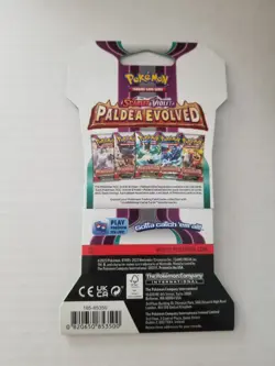 Pokemon Scarlet & Violet Paldea Evolved Sleeved Booster Pack - Image 2