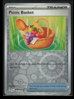 Picnic Basket 184/198 Pokemon Scarlet & Violet Uncommon Near Mint Reverse Holo - Image 1