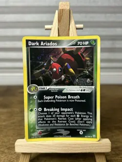 2004 Pokemon Dark Ariados 30/109 Reverse Holo Foil Team Rocket Returns Stamped - Image 1