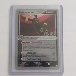 Pokemon Umbreon ex 112/115 2006 Stage 1 Ultra Rare EX 110HP World Championship - Image 1