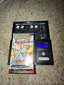 1x 22.47 Gram HEAVY Prismatic Evolutions Pack! Sealed! PRE S&V Pokemon TCG ENG - Image 1