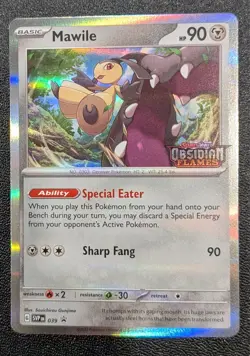 Togekiss Mawile SVP039 Prerelease Promo Stamped Pokemon 2023 SV Obsidian Flames - Image 1