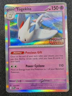 Togekiss Mawile SVP039 Prerelease Promo Stamped Pokemon 2023 SV Obsidian Flames - Image 3