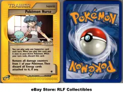 2002 Pokemon, Expedition, #145/165 Pokemon Nurse, Uncommon - Image 1