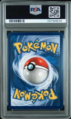 1999 POKEMON BASE SET 1ST EDITION #8 MACHAMP-HOLO PSA 8 - Image 2