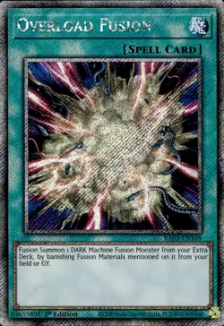 Overload Fusion - Platinum Secret Rare 1st Edition RA03-EN169 - NM - YuGiOh - Image 1