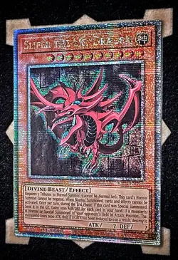 Slifer the Sky Dragon RA04-EN117 Quarter Century Rare 1st Edition Yugioh - Image 1