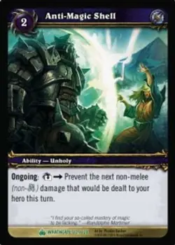 Anti-Magic Shell - Wrathgate - World of Warcraft TCG - Image 1