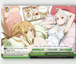 Weiss Schwarz Ephemeral Memories SAO Animation 10th Anniversary - Image 1