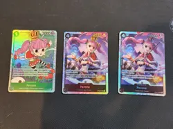 One Piece Card Game - Perona OP06-093 SR x 2. & Perona Op12-034 SR - Image 1
