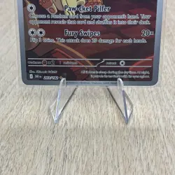 Pokemon TCG Team Rockets Meowth Card 203/182 Destined Rivals - Image 3