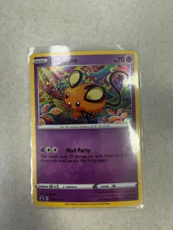 Dedenne SWSH080 Black Star Promo Pokemon Card - Image 1