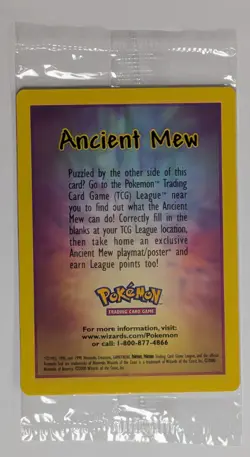 Ancient Mew SEALED 2000 Pokemon Unopened Movie Promo Card - MINT 🔥 - Image 1
