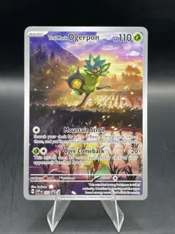 Teal Mask Ogerpon 123 Sv: Scarlet & Violet Promo Cards Holo - Image 1