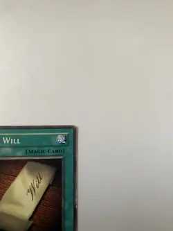 Last Will SDY-039 YuGiOh card - Image 2
