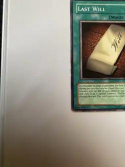 Last Will SDY-039 YuGiOh card - Image 4