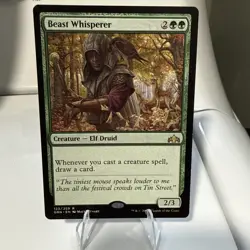 Beast Whisperer - Guilds of Ravnica - 2018 - Magic the Gathering - Image 1