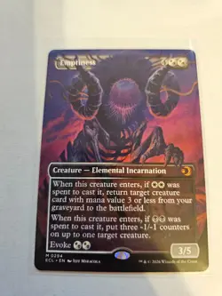 Emptiness Borderless MTG Lorwyn Eclipsed Nm/M - Image 1