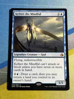 Magic the Gathering MTG Amonkhet KEFNET THE MINDFUL - Image 1