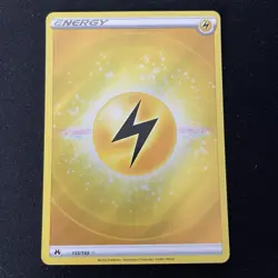 Lightning Energy 155/159 - Sword & Shield Crown Zenith - Pokemon TCG - Image 1