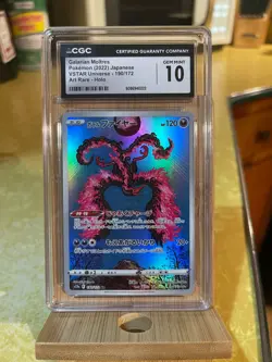 Pokemon TCG Galarian Moltres VSTAR Universe Full Art Holo #190 CGC Gem Mint 10!! - Image 1