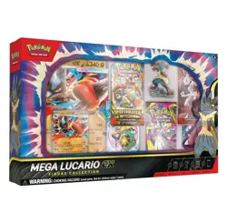 Pokemon TCG - Mega Lucario ex Figure Collection - Brand New Sealed - Image 1