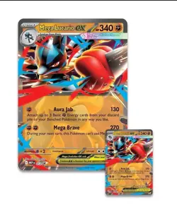 Pokemon TCG - Mega Lucario ex Figure Collection - Brand New Sealed - Image 4