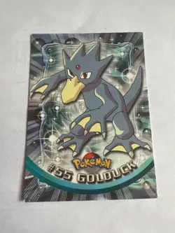 Golduck #55 Textured Holo Foil, Vintage 1999 Topps Pokemon TV Animation Edition - Image 1