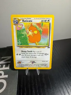 Raticate 6/18 Southern Islands Pokemon 2001 - Image 1