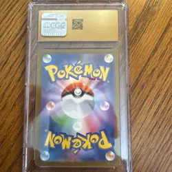 CGC Pristine 10 graded 2024 Japanese Pokemon Feebas Art Rare - Image 4