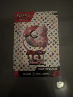 Pokemon Scarlet Violet 151 Booster Bundle 6-Pack, Factory-Sealed - Image 1