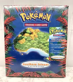 Pokemon Southern Islands Collection FACTORY SEALED Binder + Booster Packs- US - Image 1