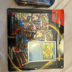 Pokemon Mega Evolutions -Psyduck Triple Blister - SEALED with mega evolution tin - Image 2