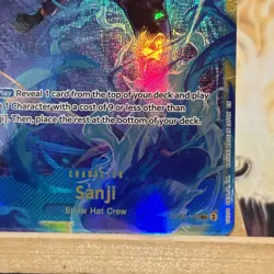 Sanji OP06-119 SEC - One Piece CCG - Wings Of The Captain Secret Rare - Image 3