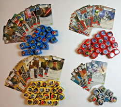 Star Wars Destiny Awakenings 72 Cards w/ Dice Lot List In Description - Image 1