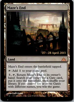 Maze's End M Prerelease Cards 152 NM Foil - Image 1