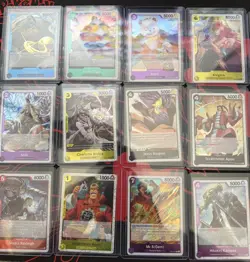 ONE PIECE FOIL MIXED LOT 21 CARDS - Image 2