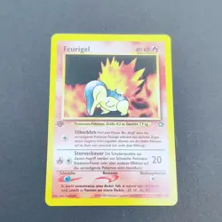 Pokemon TCG Karte Feurigel 1. Edition 56/111 • Neo Genesis Deutsch NM+ PSA Ready - Image 3