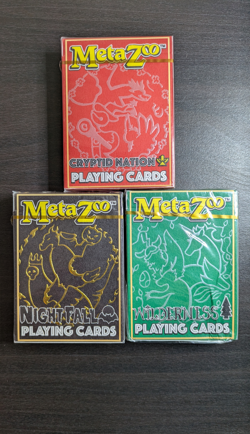 $10 Blowout! MetaZoo GILDED Kickstarter Limited USPCC WPT Poker Card Deck Set - Image 1
