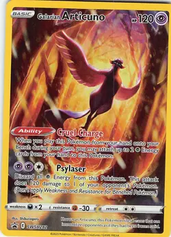Galarian Articuno Holofoil Promo SWSH: Sword & Shield Promo Cards SWSH282 NM - Image 1