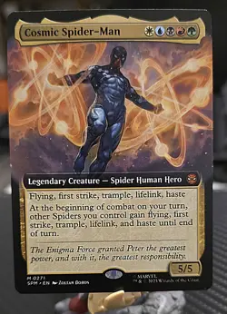 Cosmic Spider-Man #127 (Foil) (NM) Spider-Man SPM Magic MTG - Image 1